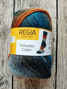 Regia Virtuoso Color , 150g, sukka-/ huivilanka