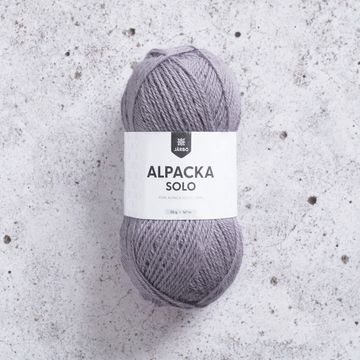 100% alpakka, Alpacka Solo, 50g