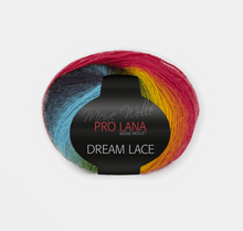 Dream-Lace, ohut sukka- ja huivilanka, 50g
